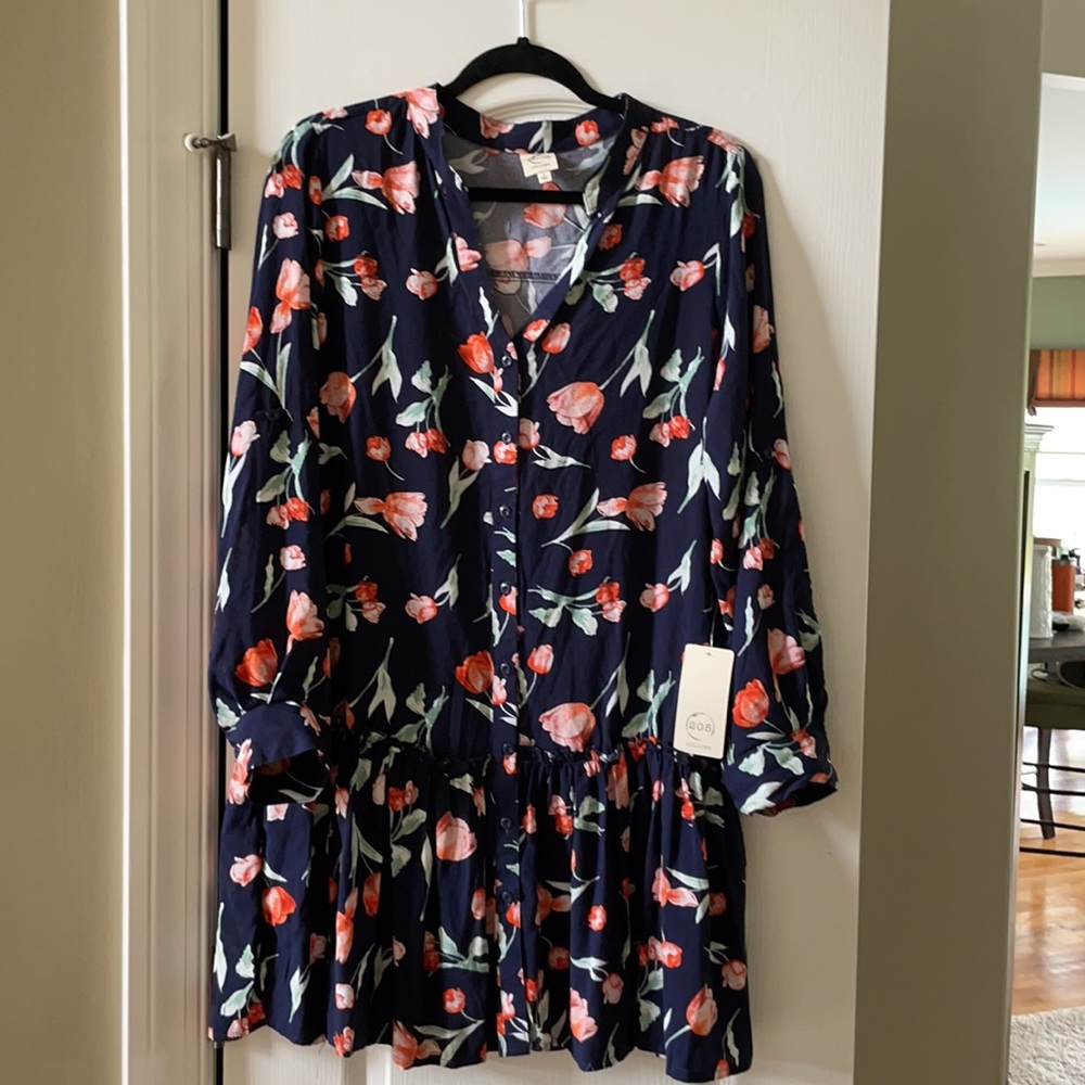 Short floral dress Size L